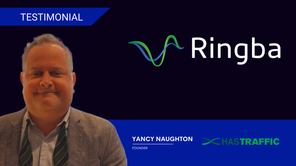 HasTraffic Haptics Technomy Testimonial Featuring Yancy Naughton, Founder