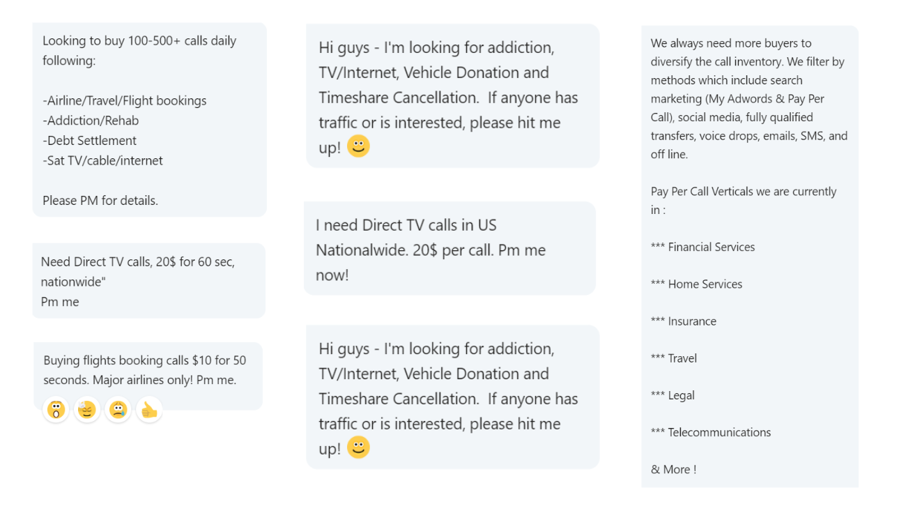 Pay Per Call Business Development on Skype - Cold Call Examples