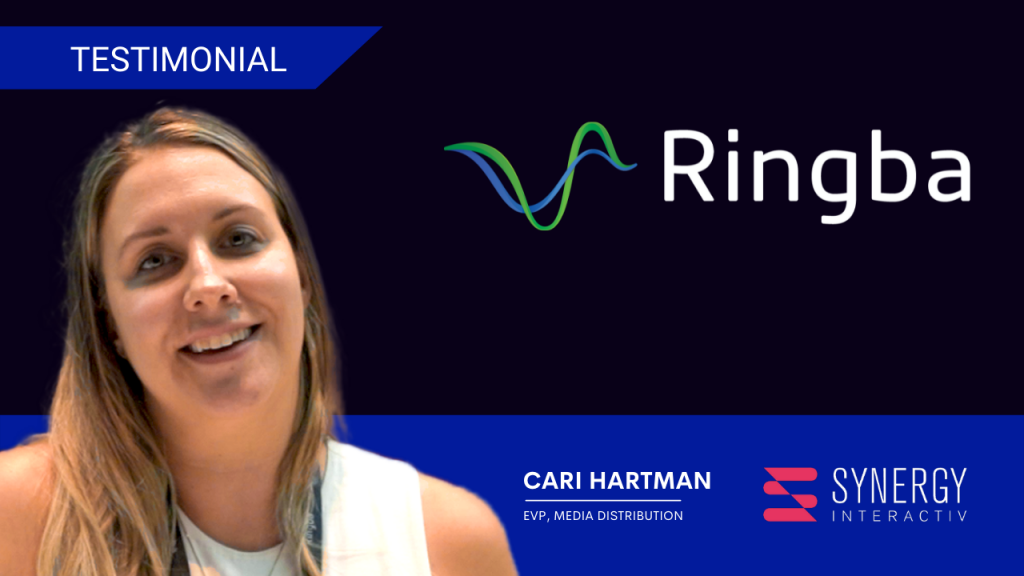Synergy Interactiv Haptics Technomy Testimonial Featuring Cari Hartman, EVP Media Distribution