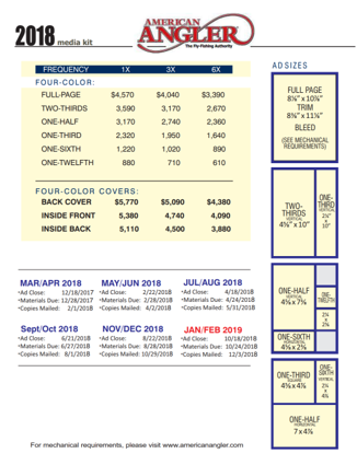 American Angler media kit
