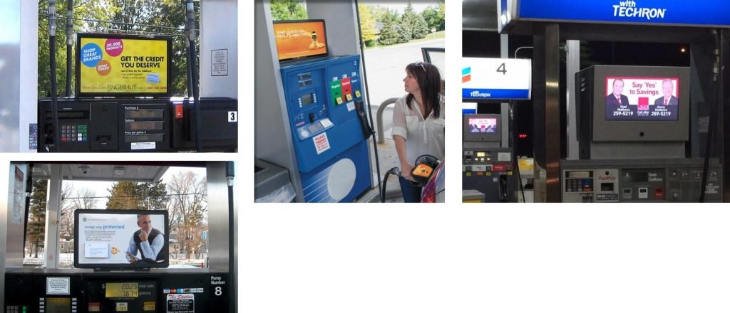 Gas Station Advertising examples