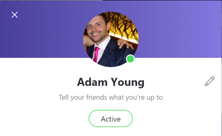 Haptics Technomy CEO, Adam Young's Skype profile - Business Development for Pay Per Call